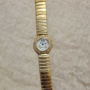 Adee Kaye Gold Women's Watch Neess Battery